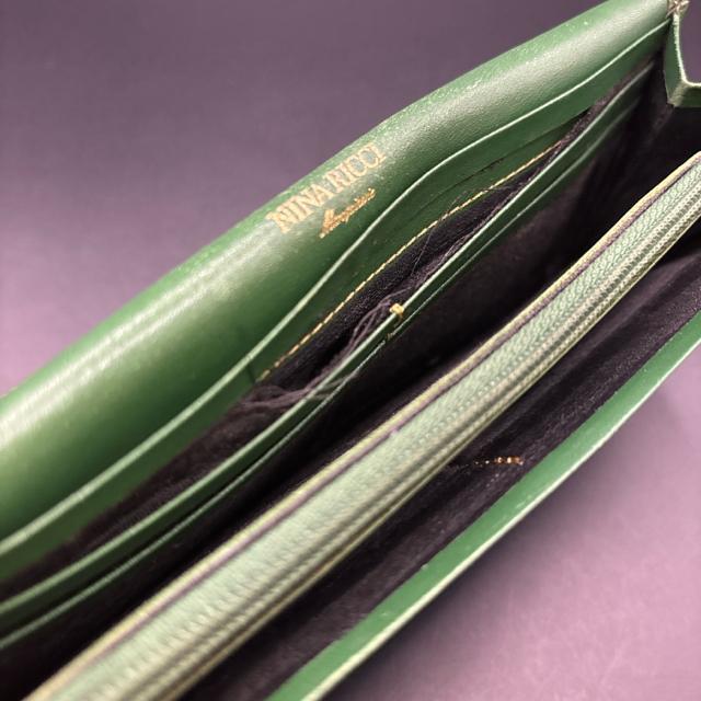 即決 NINA RICCI ニナリッチ 長財布 グリーン < ブランド  即決 NINA RICCI ニナリッチ 長財布 グリーン < ブランドの