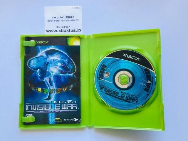 fEX GNX CrWuEH[ Deus Ex Invisible War Xbox Japanse Game  Q[{/\tg 