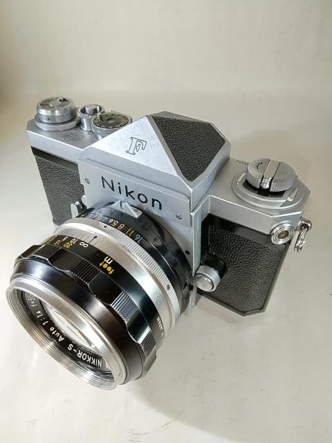 Nikon F + Auto 50mm 1:1.4 < 家電/AV  Nikon F + Auto 50mm 1:1.4  < 家電/AVの