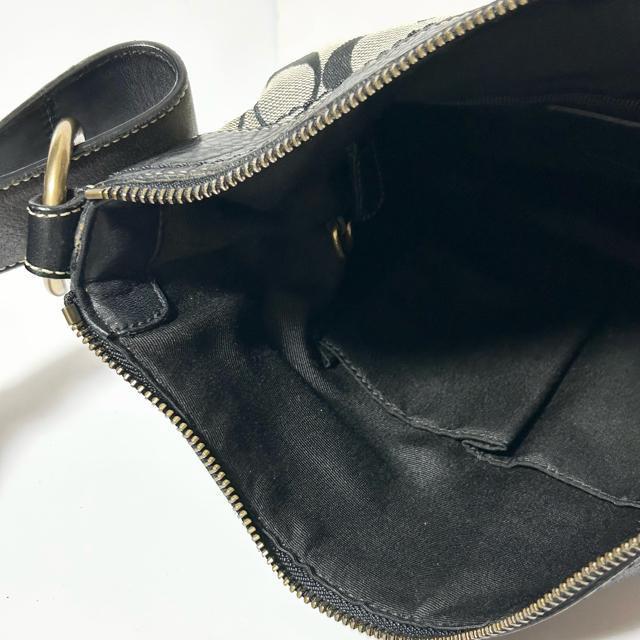 COACH �R�[�` �V�O�l�`���[ �V�����_�[�o�b�O ���|�� �΂߂��� �o�b�O 10403 �L�����o�X ���U�[ �O���[ �u���b�N �� �u�����h�� 