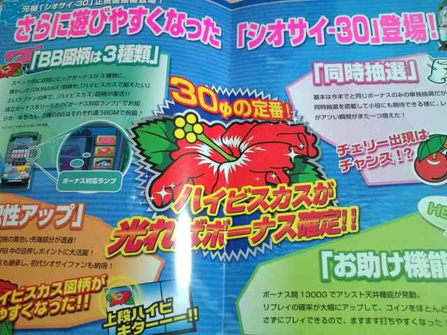 【パチスロ シオサイ-30】非売品パンフ < ホビー  【パチスロ シオサイ-30】非売品パンフ < ホビーの