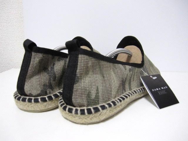 □ZARA/ザラ カモフラージュ 迷彩 エスパ/スリッポン/スニーカーメンズ・27.5cm☆新品 < ブランド  □ZARA/ザラ カモフラージュ 迷彩 エスパ/スリッポン/スニーカーメンズ・27.5cm☆新品 < ブランドの