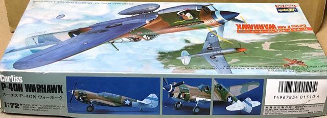 1/72 ハセガワ アメリカ陸軍 カーチス P-40N ウォーホーク < ホビー  1/72 ハセガワ アメリカ陸軍 カーチス P-40N ウォーホーク < ホビーの