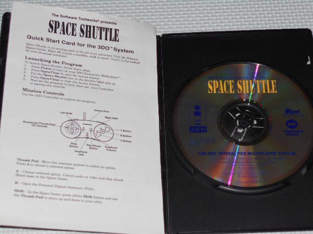 3DO★SPACE SHUTTLE 海外版★箱無し・説明書付・ソフト付 < ゲーム本体/ソフト  3DO★SPACE SHUTTLE 海外版★箱無し・説明書付・ソフト付  < ゲーム本体/ソフトの