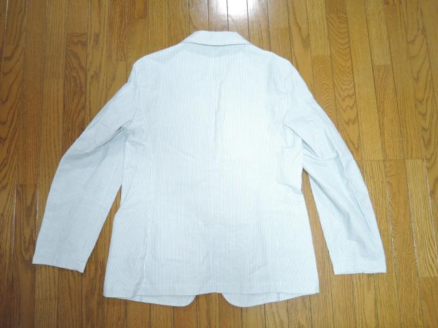 A BATHING APE Classics 薄手 テーラード ジャケット M 麻混 リネン ストライプ アベイシングエイプ < ブランド A BATHING APE Classics 薄手 テーラード ジャケット M 麻混 リネン ストライプ アベイシングエイプ < ブランドの