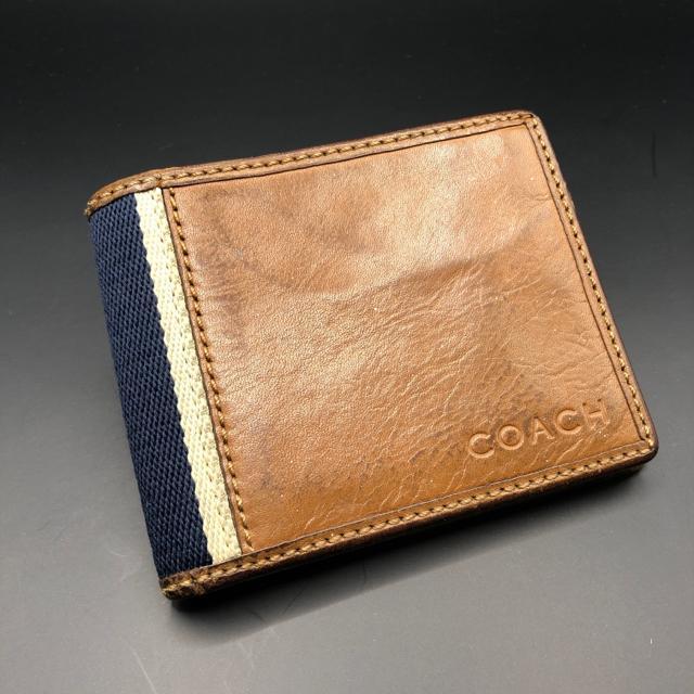 即決 COACH コーチ 二つ折り財布 < ブランド  即決 COACH コーチ 二つ折り財布  < ブランドの