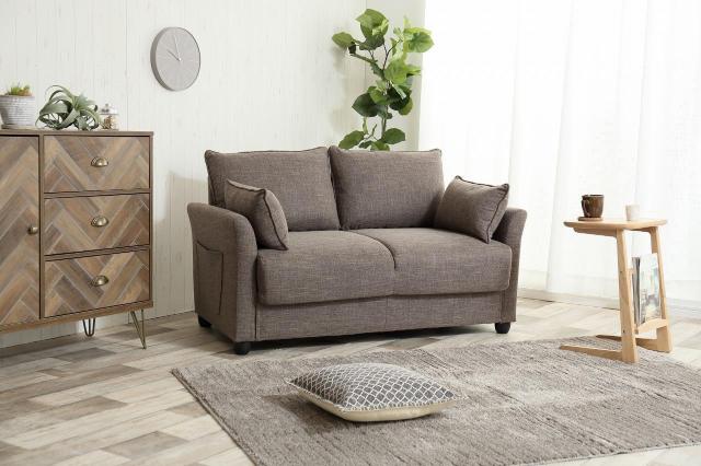 【送料無料】Riely 収納付き2人掛けソファ クッション付き 収納付き ポケットコイル < インテリア/ライフ 【送料無料】Riely 収納付き2人掛けソファ クッション付き 収納付き ポケットコイル < インテリア/ライフの