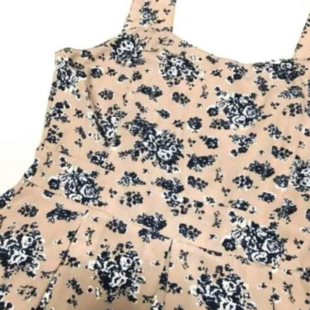 【美品】オトナ花柄 キャミワンピース/MAJESTIC LEGON/ベージュ < 女性ファッション  【美品】オトナ花柄 キャミワンピース/MAJESTIC LEGON/ベージュ < 女性ファッションの