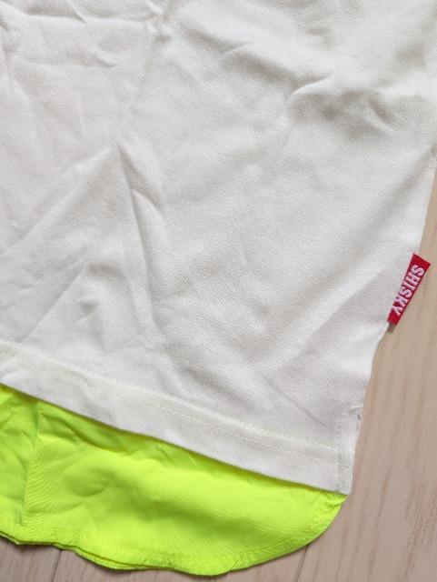 120★SHISKY★重ね着風ビックシルエット半袖Tシャツ★新品★送料無料 < キッズ/ベビー 120★SHISKY★重ね着風ビックシルエット半袖Tシャツ★新品★送料無料 < キッズ/ベビーの