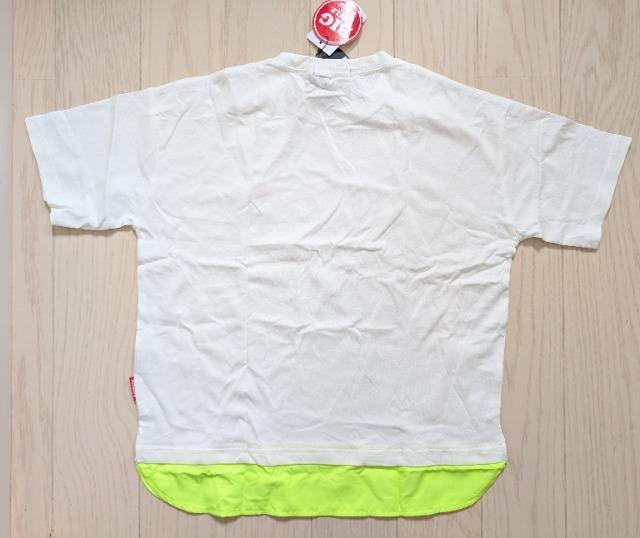 120★SHISKY★重ね着風ビックシルエット半袖Tシャツ★新品★送料無料 < キッズ/ベビー 120★SHISKY★重ね着風ビックシルエット半袖Tシャツ★新品★送料無料 < キッズ/ベビーの