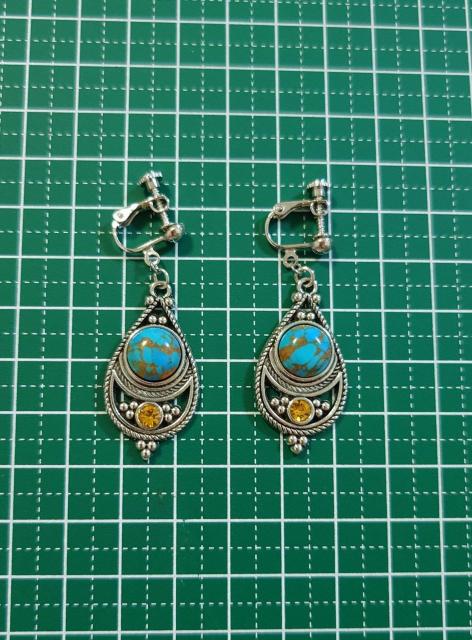 ターコイズイヤリング・ピアス☆ イヤリング変更は無料☆  インディアン  ボヘミアン   ターコイズ   ピアス  イヤリング < 女性アクセサリー/時計  ターコイズイヤリング・ピアス☆ イヤリング変更は無料☆  インディアン  ボヘミアン   ターコイズ   ピアス  イヤリング < 女性アクセサリー/時計の
