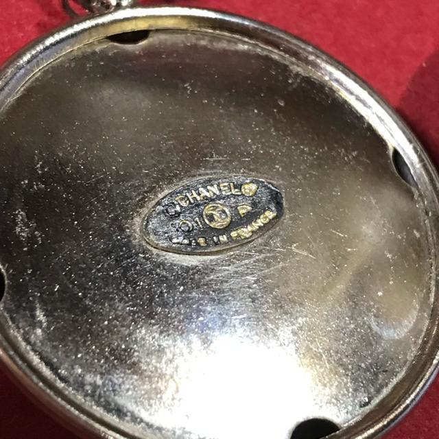 レア 正規品 シャネル ビッグサークルNo5 イヤリング シルバー < ブランド レア 正規品 シャネル ビッグサークルNo5 イヤリング シルバー < ブランドの