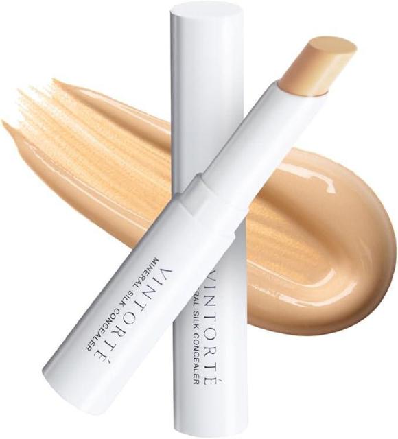VINTORTE ミネラル シルク コンシーラー スティック しみカバー 毛穴隠し くま消し シミ隠し 石鹸で落とせる < 香水/コスメ/ネイル VINTORTE ミネラル シルク コンシーラー スティック しみカバー 毛穴隠し くま消し シミ隠し 石鹸で落とせる < 香水/コスメ/ネイルの