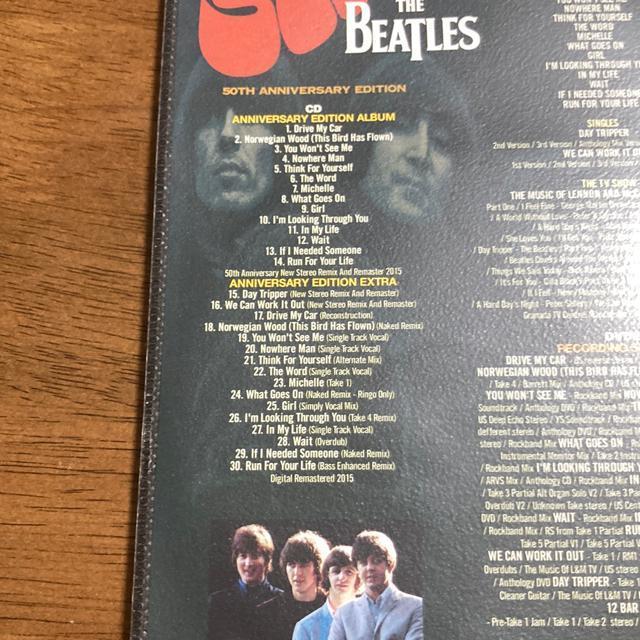 A 1CD+2DVD UEr[gY RUBBER SOUL 50TH anniversary / THE BEATLES  ^gObY 