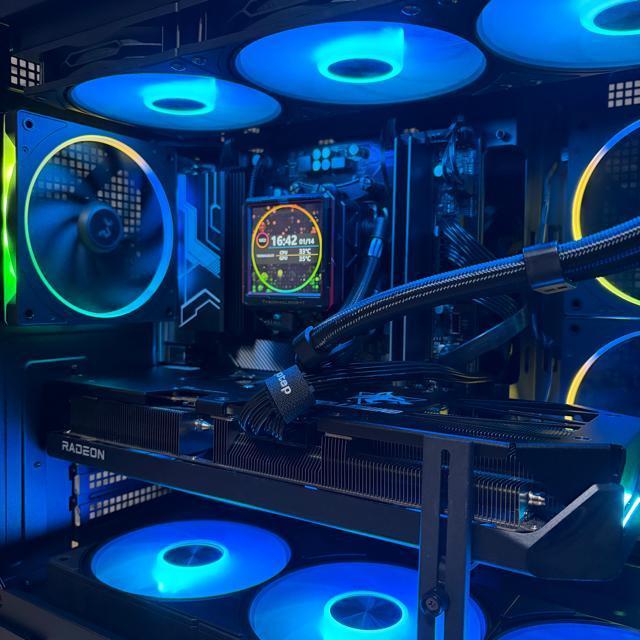 �y�V�i�z�Q�[�~���OPC Ryzen7 7800X3D RX9070XT SSD1TB ������16GB 850W �� PC�{��/���Ӌ@��� 