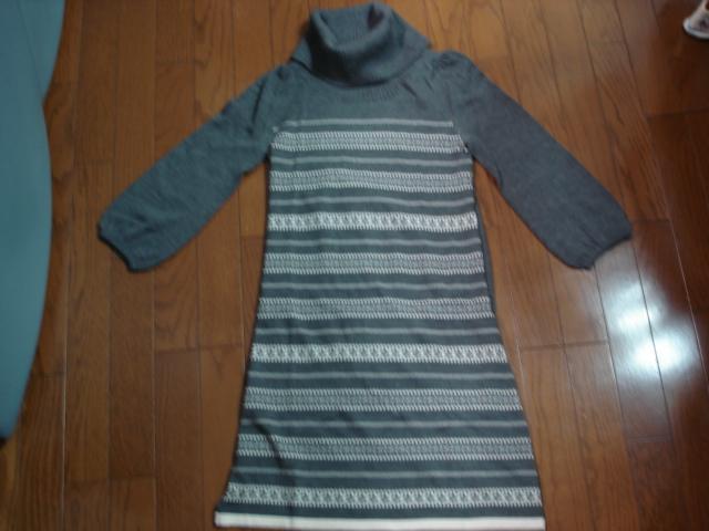 ★anysis エニィシィス オフタートルデザインウールワンピース★超激安! < ブランド ★anysis エニィシィス オフタートルデザインウールワンピース★超激安! < ブランドの