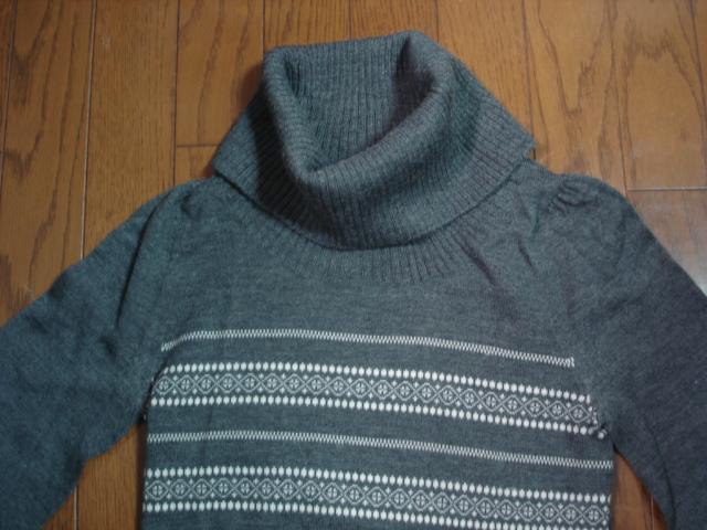 ★anysis エニィシィス オフタートルデザインウールワンピース★超激安! < ブランド ★anysis エニィシィス オフタートルデザインウールワンピース★超激安! < ブランドの