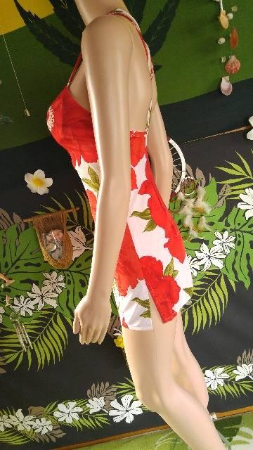 激Sexy(人´エ`*)大花牡丹柄&背中クロス■パット入ミニワンピ♪ < 女性ファッション  激Sexy(人´エ`*)大花牡丹柄&背中クロス■パット入ミニワンピ♪ < 女性ファッションの