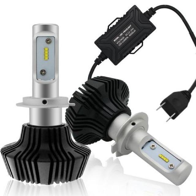 ヘッドライト LED H7 6500K 8000LM DC12-24V < 自動車/バイク ヘッドライト LED H7 6500K 8000LM DC12-24V < 自動車/バイク