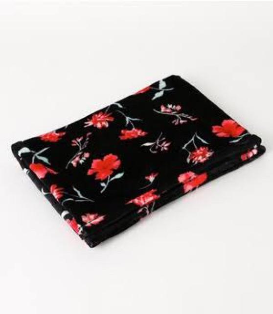 定価2,700円●rienda●ヴィンテージフラワーブランケット●黒 < ブランド 定価2,700円●rienda●ヴィンテージフラワーブランケット●黒 < ブランドの