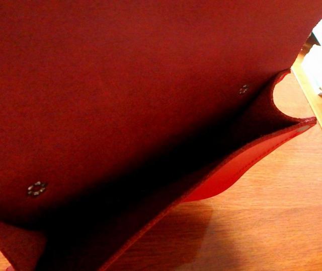 ◆レザーポーチ レッド 中古品 < 男性ファッション  ◆レザーポーチ レッド 中古品 < 男性ファッションの