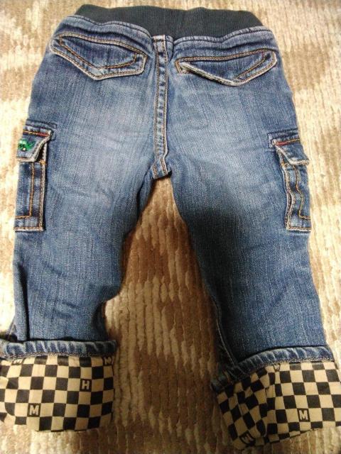 子供服  ミキハウス   デニムパンツ  90cm < ブランド  子供服  ミキハウス   デニムパンツ  90cm < ブランドの