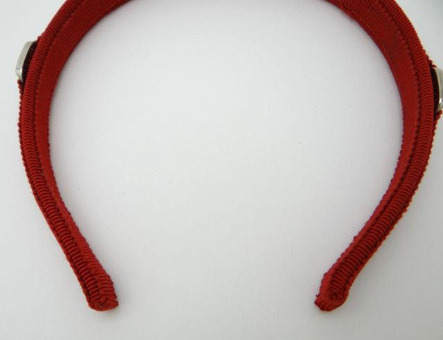 フェラガモ VARA ヴァラ カチューシャ ヘアアクセサリー レッド<USED>【送料無料】 < ブランド  フェラガモ VARA ヴァラ カチューシャ ヘアアクセサリー レッド<USED>【送料無料】 < ブランドの