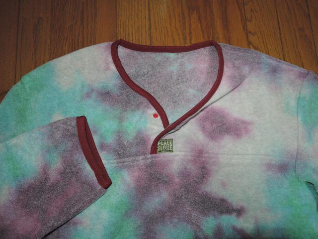 Vi KAPITAL Ls^ t[X 2 M ^C_CF Jbg\[ WPbgTie-Dye Fleece Sweater  uh 
