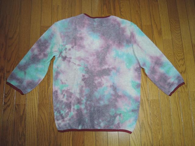 Vi KAPITAL Ls^ t[X 2 M ^C_CF Jbg\[ WPbgTie-Dye Fleece Sweater  uh 