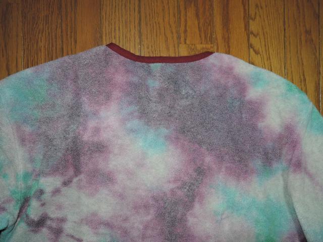 Vi KAPITAL Ls^ t[X 2 M ^C_CF Jbg\[ WPbgTie-Dye Fleece Sweater  uh 