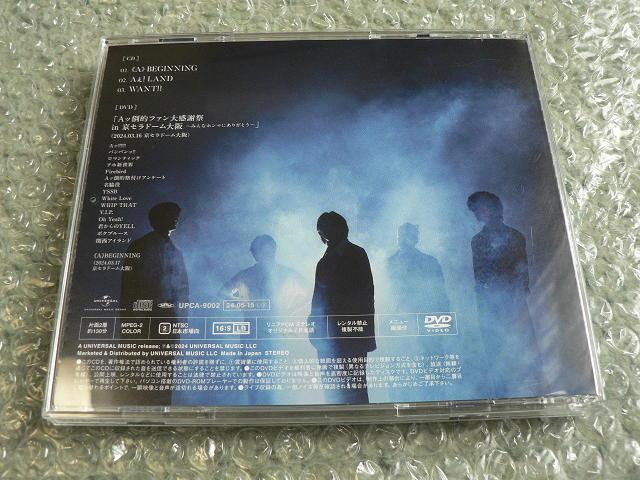 A��! group�^��A��BEGINNING�y��������B�zCD+DVD�i���Z���h�[�����C�u�f�����^�F130���j���ɂ��o�i�� �� CD/DVD/�r�f�I�� 