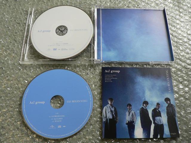 A��! group�^��A��BEGINNING�y��������B�zCD+DVD�i���Z���h�[�����C�u�f�����^�F130���j���ɂ��o�i�� �� CD/DVD/�r�f�I�� 