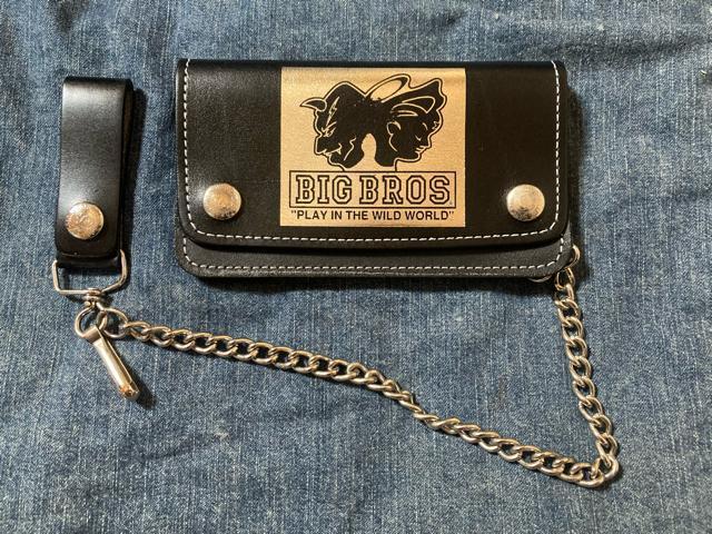 原宿 BIG BROS ビンテージ トラッカーウォレット 財布 チェーン付き 本革 レザー 2層 メンズ レディース < 男性ファッション  原宿 BIG BROS ビンテージ トラッカーウォレット 財布 チェーン付き 本革 レザー 2層 メンズ レディース  < 男性ファッションの