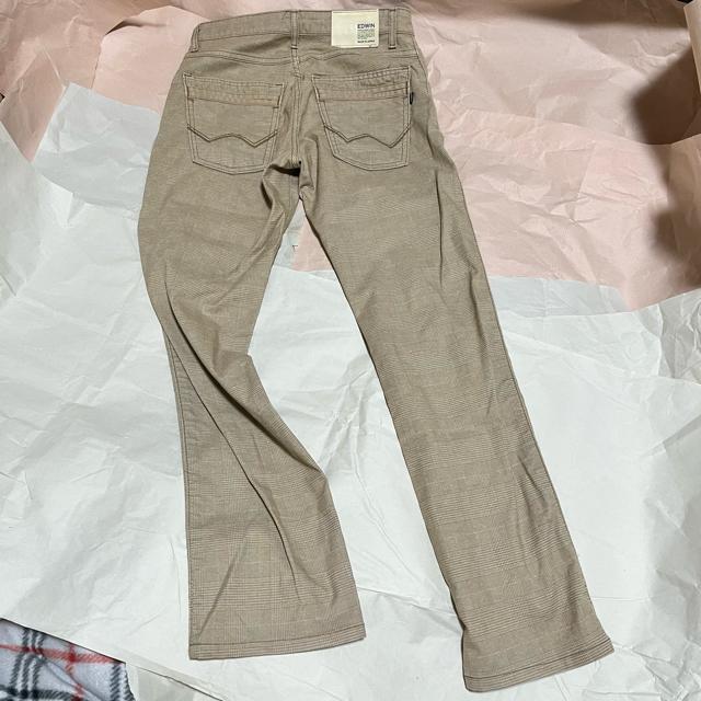 【エドウィンインターナショナルベーシック】 グレンチェック柄 パンツ / 29 < ブランド 【エドウィンインターナショナルベーシック】 グレンチェック柄 パンツ / 29 < ブランドの