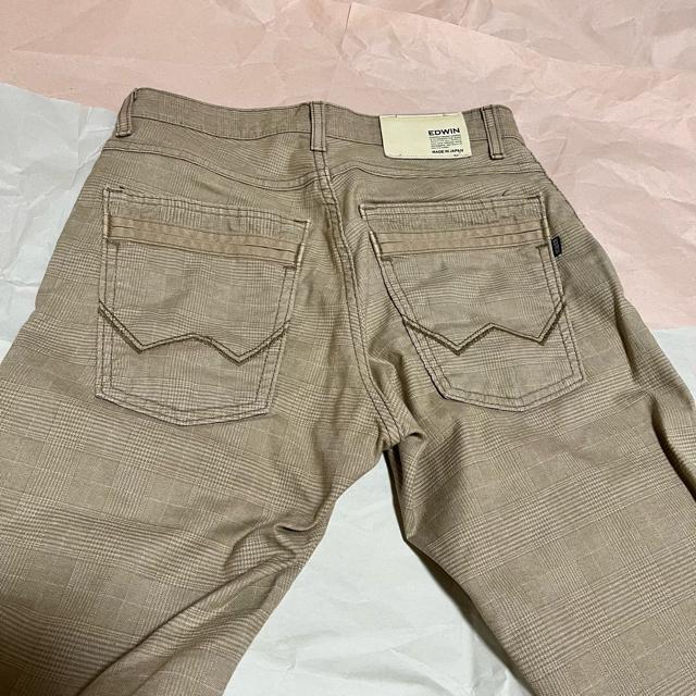【エドウィンインターナショナルベーシック】 グレンチェック柄 パンツ / 29 < ブランド 【エドウィンインターナショナルベーシック】 グレンチェック柄 パンツ / 29 < ブランドの