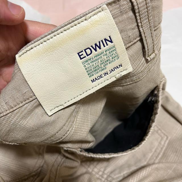 【エドウィンインターナショナルベーシック】 グレンチェック柄 パンツ / 29 < ブランド 【エドウィンインターナショナルベーシック】 グレンチェック柄 パンツ / 29 < ブランドの