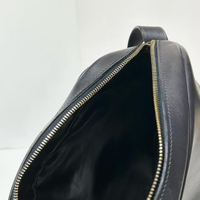 Salvatore Ferragamo �t�F���K�� AN21-4223 �q�[�����`�[�t ���U�[ �V�����_�[ �o�b�O �u���b�N �� �u�����h�� 