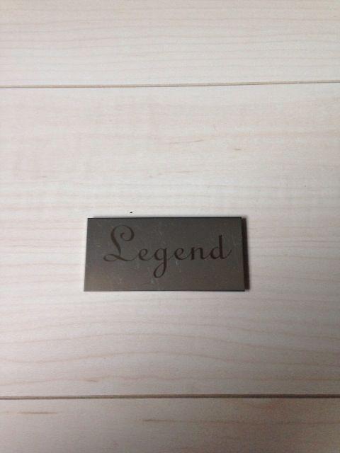 希少!レジェンド!ロゴプレート! < 自動車/バイク 希少!レジェンド!ロゴプレート! < 自動車/バイク