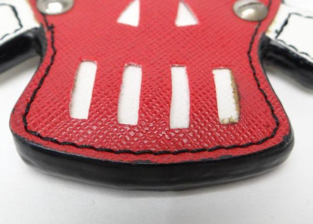 PRADA プラダ スカルモチーフ キーホルダー キーリング レッド×ホワイト【送料無料】 < ブランド PRADA プラダ スカルモチーフ キーホルダー キーリング レッド×ホワイト【送料無料】 < ブランドの