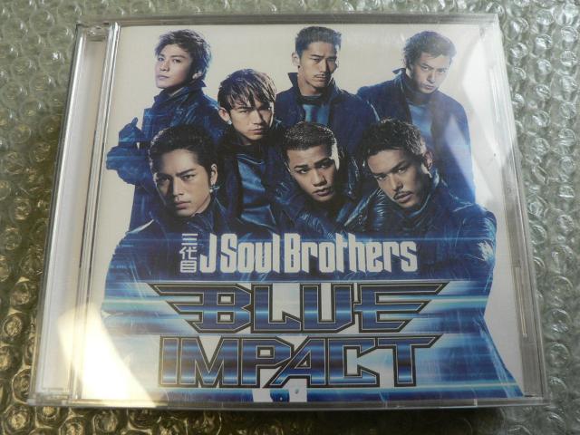 三代目 J Soul Brothers【THE BEST/BLUE IMPACT】初回CD+Blu-ray < タレントグッズ  三代目 J Soul Brothers【THE BEST/BLUE IMPACT】初回CD+Blu-ray < タレントグッズの
