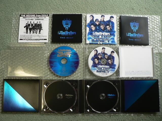 三代目 J Soul Brothers【THE BEST/BLUE IMPACT】初回CD+Blu-ray < タレントグッズ  三代目 J Soul Brothers【THE BEST/BLUE IMPACT】初回CD+Blu-ray < タレントグッズの