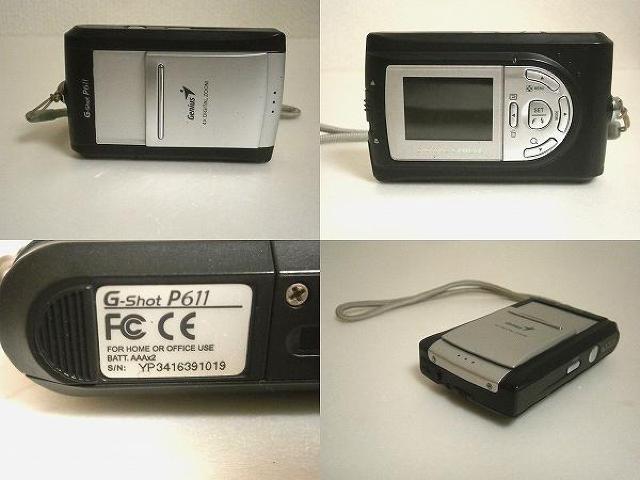 ★Genius G-spot P611 デジタルカメラ < 家電/AV  ★Genius G-spot P611 デジタルカメラ < 家電/AVの
