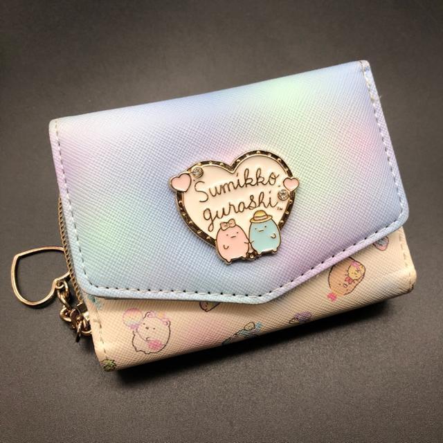 即決 すみっコぐらし 三つ折り財布 ウォレット < 女性ファッション  即決 すみっコぐらし 三つ折り財布 ウォレット  < 女性ファッションの