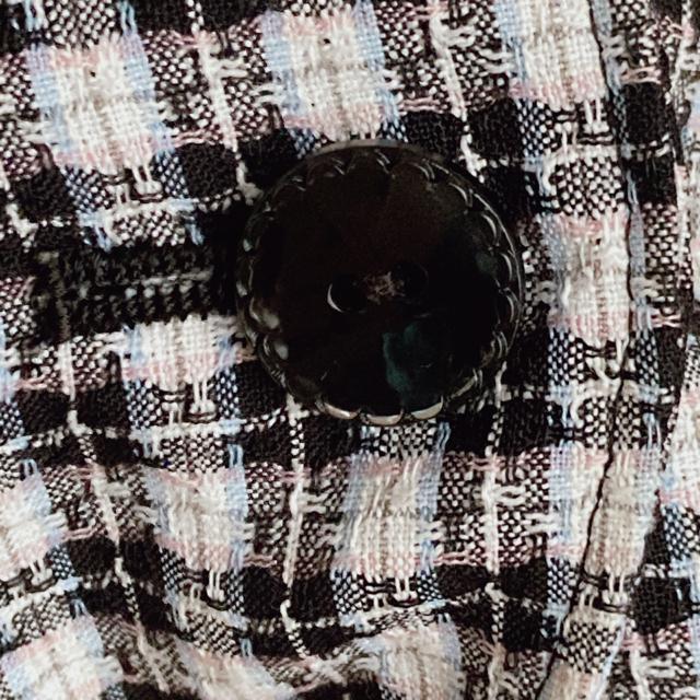 Folk フォーク インナー チェック ベスト ジレ リクルート スーツ 9号 N2m < 女性ファッション  Folk フォーク インナー チェック ベスト ジレ リクルート スーツ 9号 N2m < 女性ファッションの