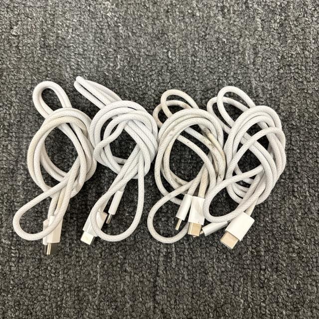 純正 Apple アップル 編み込み ケーブル TYPE-C A2795 4本 < 家電/AV  純正 Apple アップル 編み込み ケーブル TYPE-C A2795 4本  < 家電/AVの