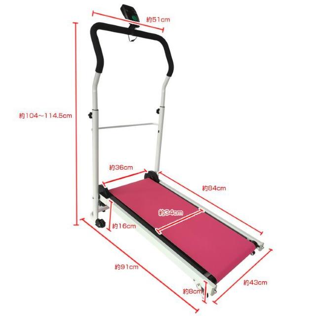 ルームランナー ランニングマシン ウォーキングマシン 運動 ジョギング トレーニング 電源不要 ダイエット < ヘルス/ビューティー  ルームランナー ランニングマシン ウォーキングマシン 運動 ジョギング トレーニング 電源不要 ダイエット < ヘルス/ビューティーの