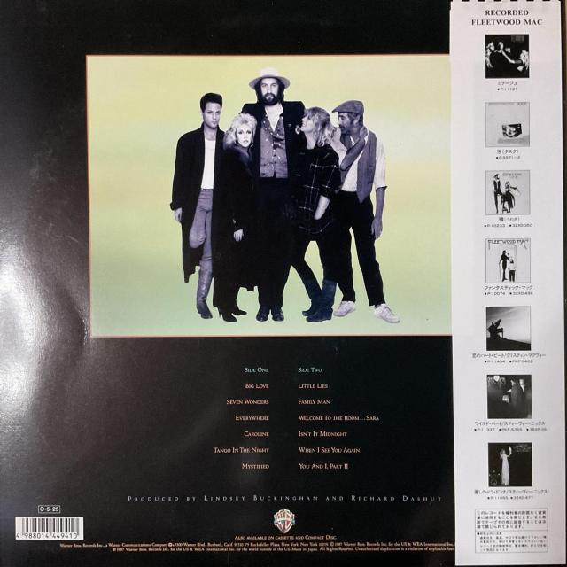 フリートウッド・マック / タンゴ・イン・ザ・ナイト 3-1 < CD/DVD/ビデオ フリートウッド・マック / タンゴ・イン・ザ・ナイト 3-1 < CD/DVD/ビデオの