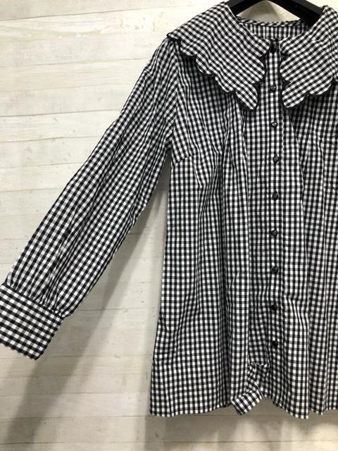 新品☆LL♪OLIVE大きい衿ブラウス&ティアードスカート♪フェミニン☆Q285 < 女性ファッション  新品☆LL♪OLIVE大きい衿ブラウス&ティアードスカート♪フェミニン☆Q285 < 女性ファッションの