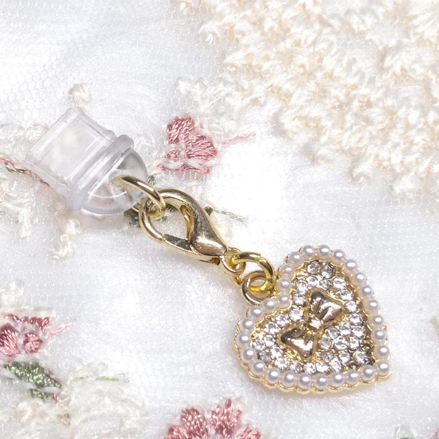 ハンドメイド☆コネクターキャップ☆type-C専用☆ハートクリア < 女性ファッション ハンドメイド☆コネクターキャップ☆type-C専用☆ハートクリア < 女性ファッションの