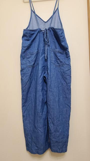 美品 デニム綿100%サロペット < 女性ファッション 美品 デニム綿100%サロペット < 女性ファッションの